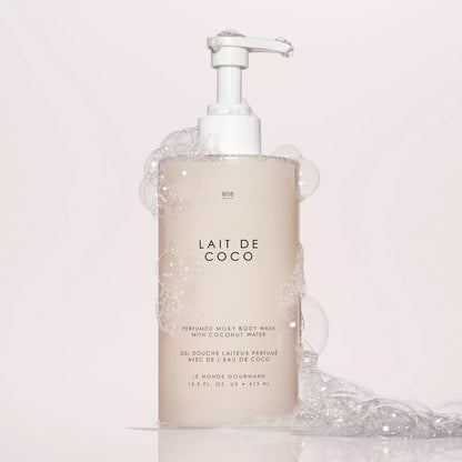 Le Monde Gourmand – Lait de Coco Perfumed Milky Body Wash (10 fl. oz.)