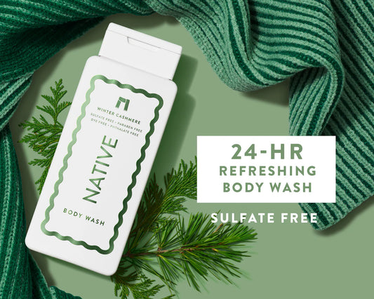 Native Body Wash – Winter Cashmere (18 fl oz)
