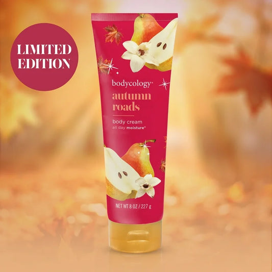 Bodycology Shea Butter Body Cream, Autumn Roads – 8 oz