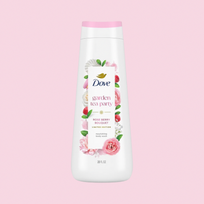 Dove Garden Tea Party Body Wash – Rose Berry Bouquet (Limited Edition)
