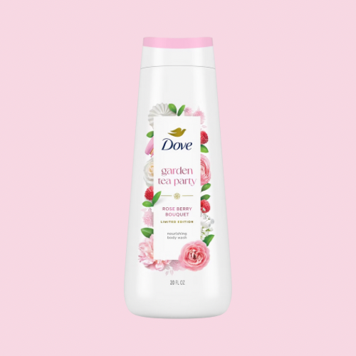 Dove Garden Tea Party Body Wash – Rose Berry Bouquet (Limited Edition)