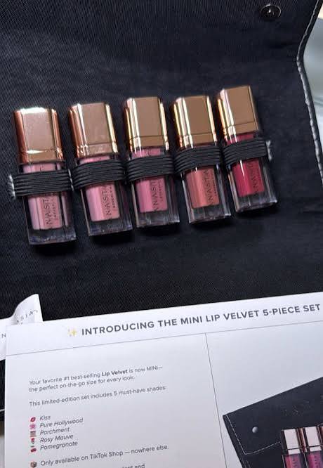 Anastasia Beverly Hills — Mini Lip Velvet 5-Piece Set (U.S. TikTok Exclusive)