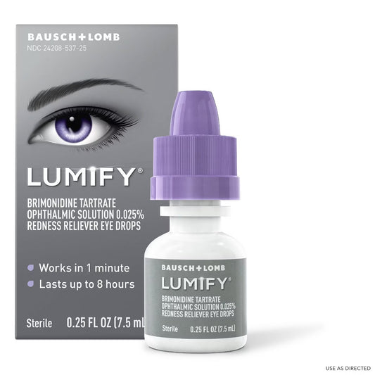 LUMIFY Redness Reliever Eye Drops | 0.08 oz / 2.5 mL