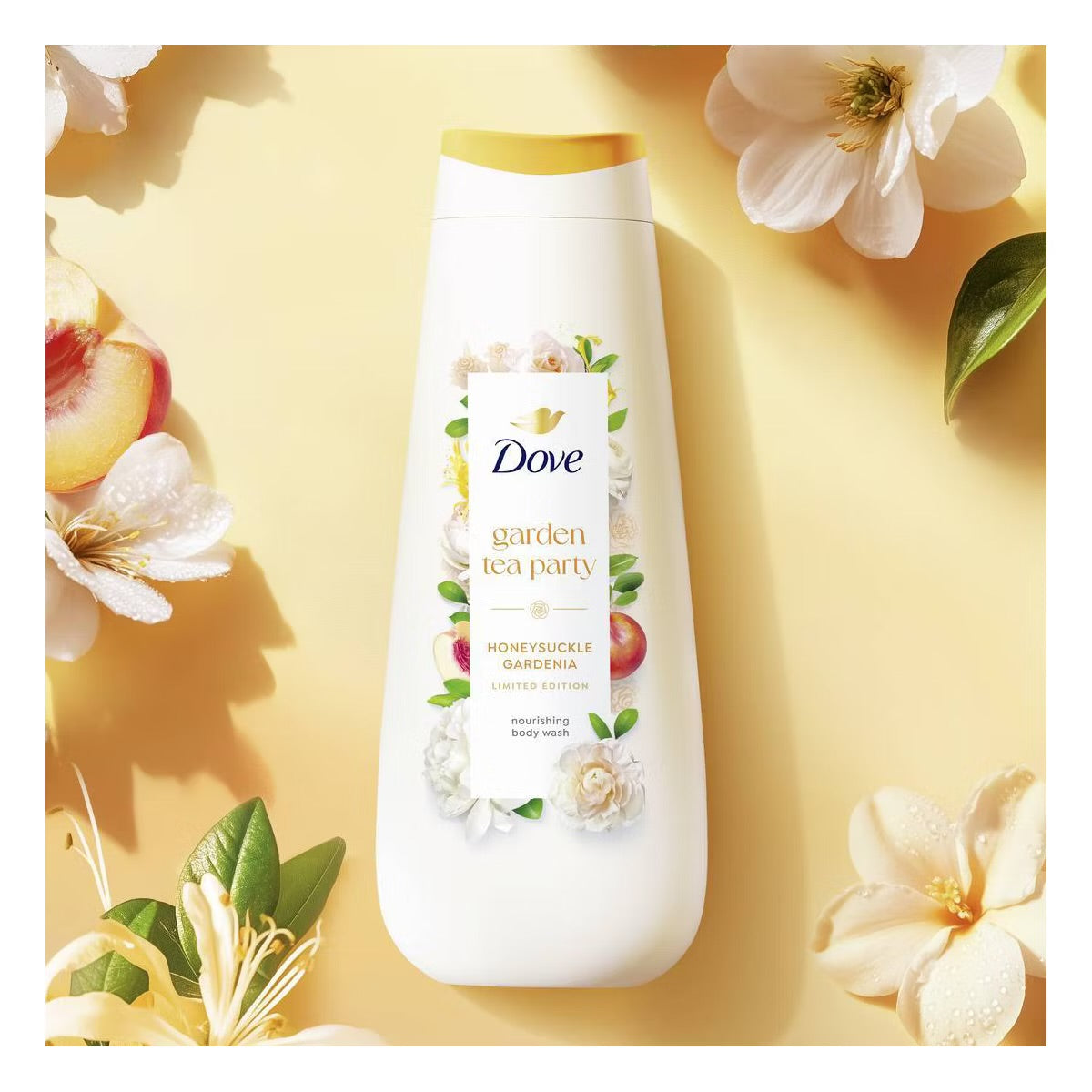 Dove Garden Tea Party Body Wash – Honeysuckle Gardenia (Limited Edition)