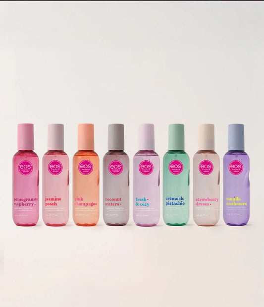 eos – Spritz for Every Mood Body Mist Bundle (8-Piece Set)