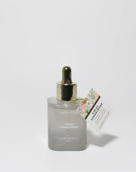 Sand + Fog Violet Sandalwood Perfume Oil (50ml Dropper)