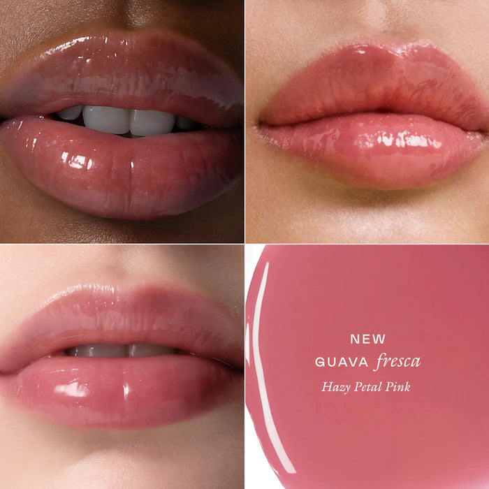 EADEM – Le Chouchou Exfoliating + Softening Peptide Lip Balm - Boba Bounce - Guava Fresca - hazy petal pink