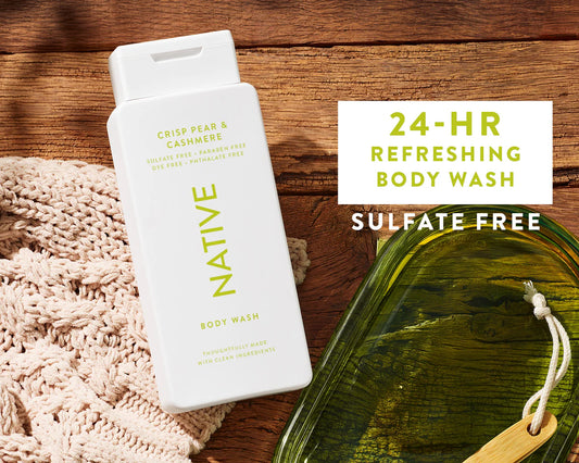 Native Body Wash – Crisp Pear & Cashmere (18 fl oz)