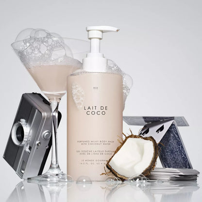Le Monde Gourmand – Lait de Coco Perfumed Milky Body Wash (10 fl. oz.)