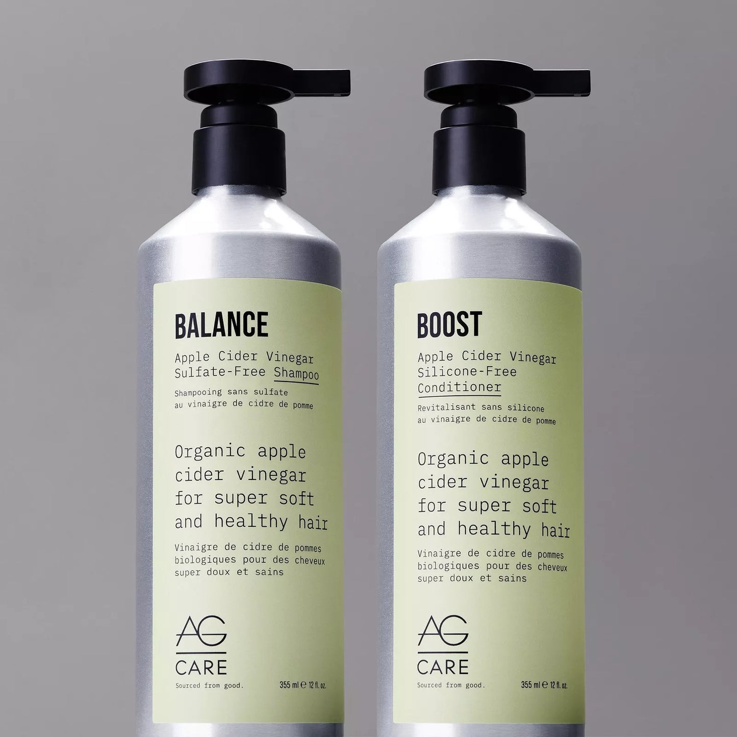 AG Care – Boost Apple Cider Vinegar Silicone-Free Conditioner (12 oz)