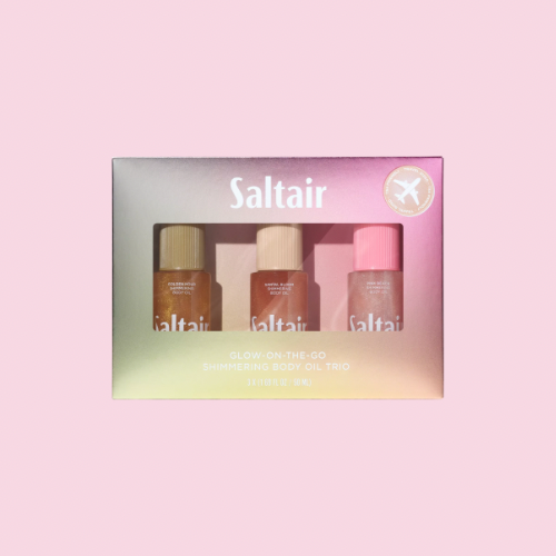 Saltair — Glow-On-The-Go Mini Shimmering Body Oil Trio
