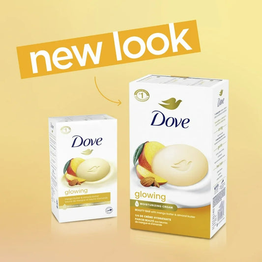 Dove – Glowing Mango & Almond Butters Beauty Bar (8 bars)