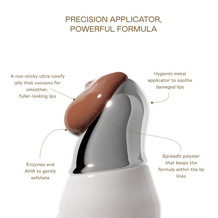 EADEM – Le Chouchou Exfoliating + Softening Peptide Lip Balm - Boba Bounce - Burnt Malai - milky desert rose