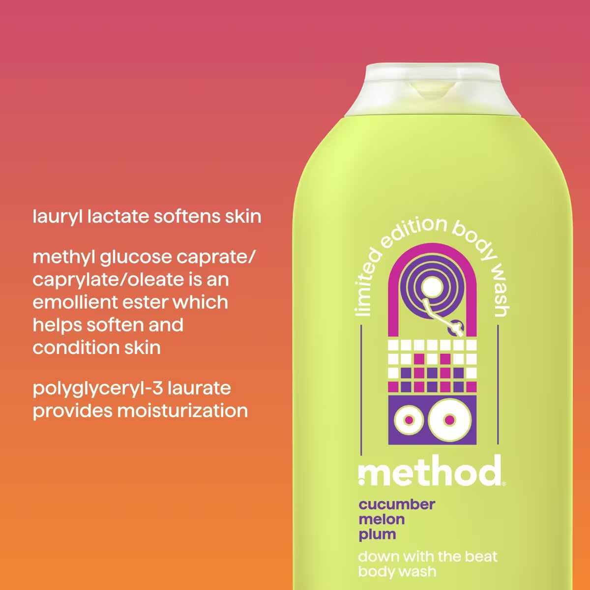 Method Limited Edition Body Wash  (18 oz)