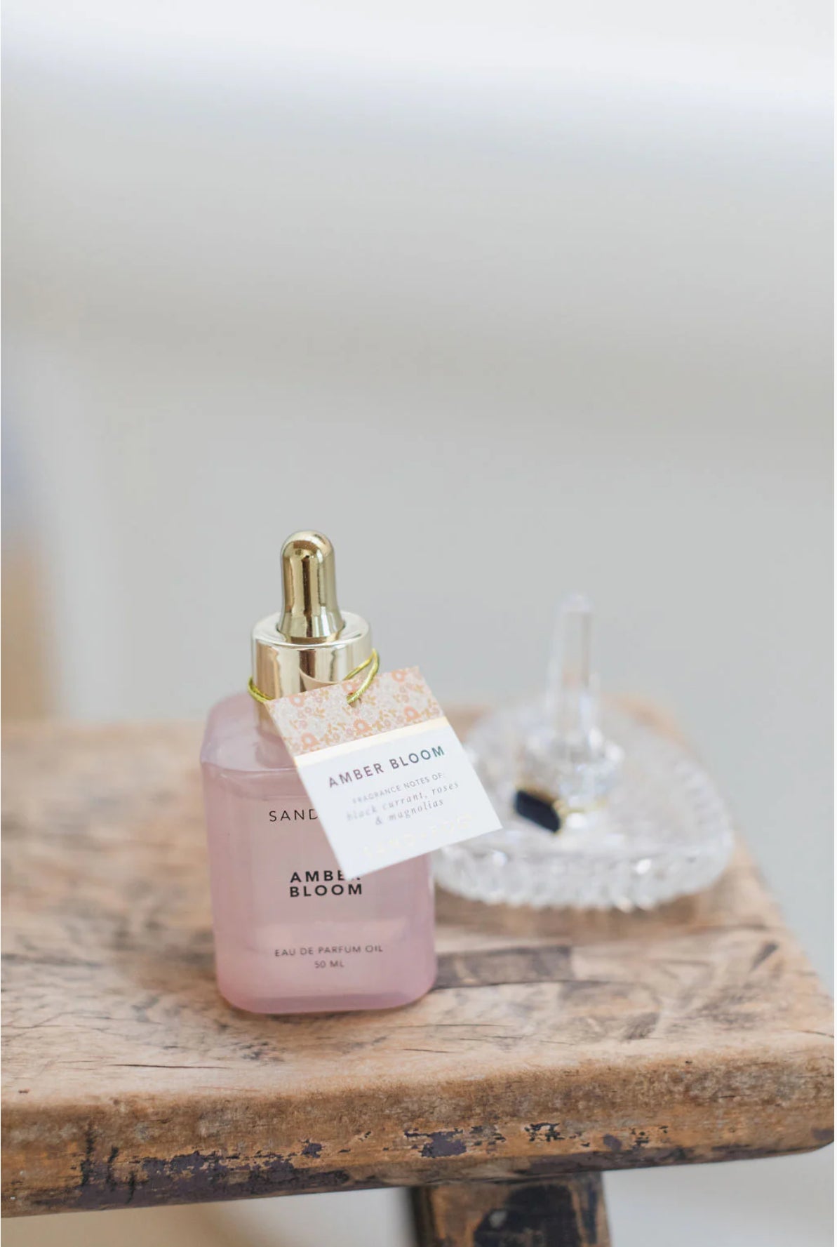 Sand + Fog Amber Bloom Perfume Oil (50ml Dropper)
