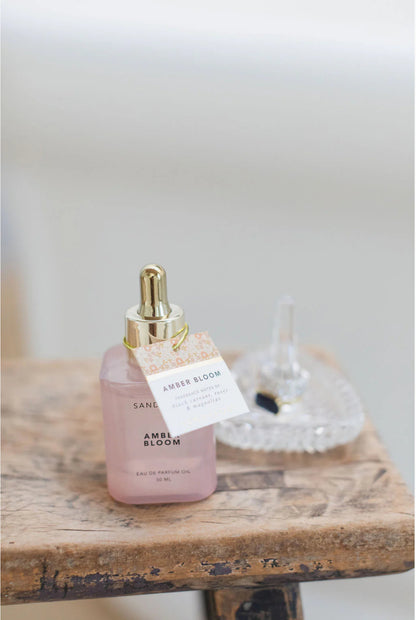 Sand + Fog Amber Bloom Perfume Oil (50ml Dropper)