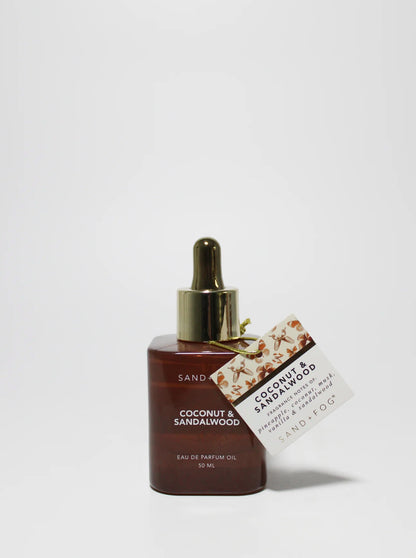Sand + Fog Coconut & Sandalwood Perfume Oil (50ml Dropper)