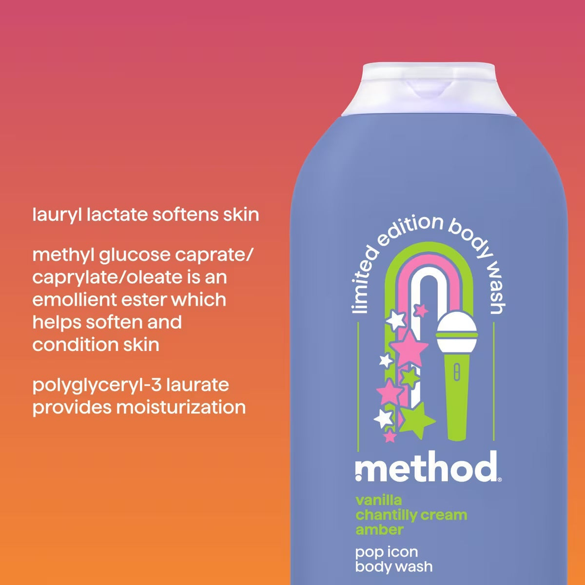 Method Limited Edition Body Wash  (18 oz)