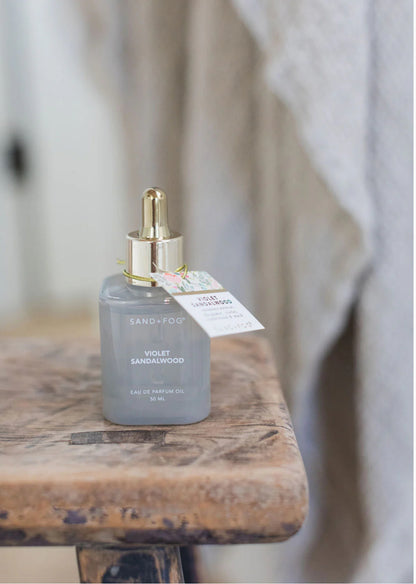 Sand + Fog Violet Sandalwood Perfume Oil (50ml Dropper)
