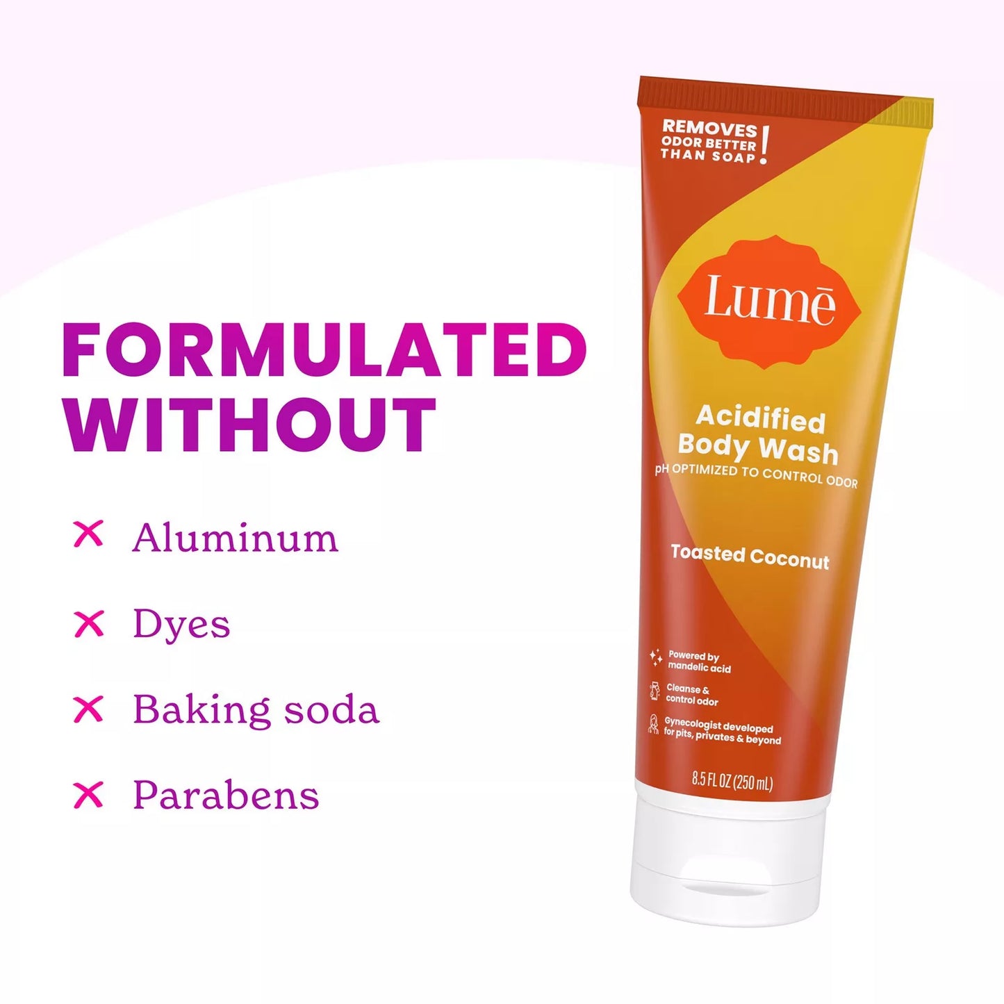 Lume – Acidified Body Wash (12oz)