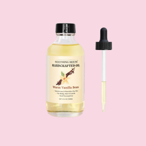 Soothing House Warm Vanilla Bean Body Oil – 4 fl oz