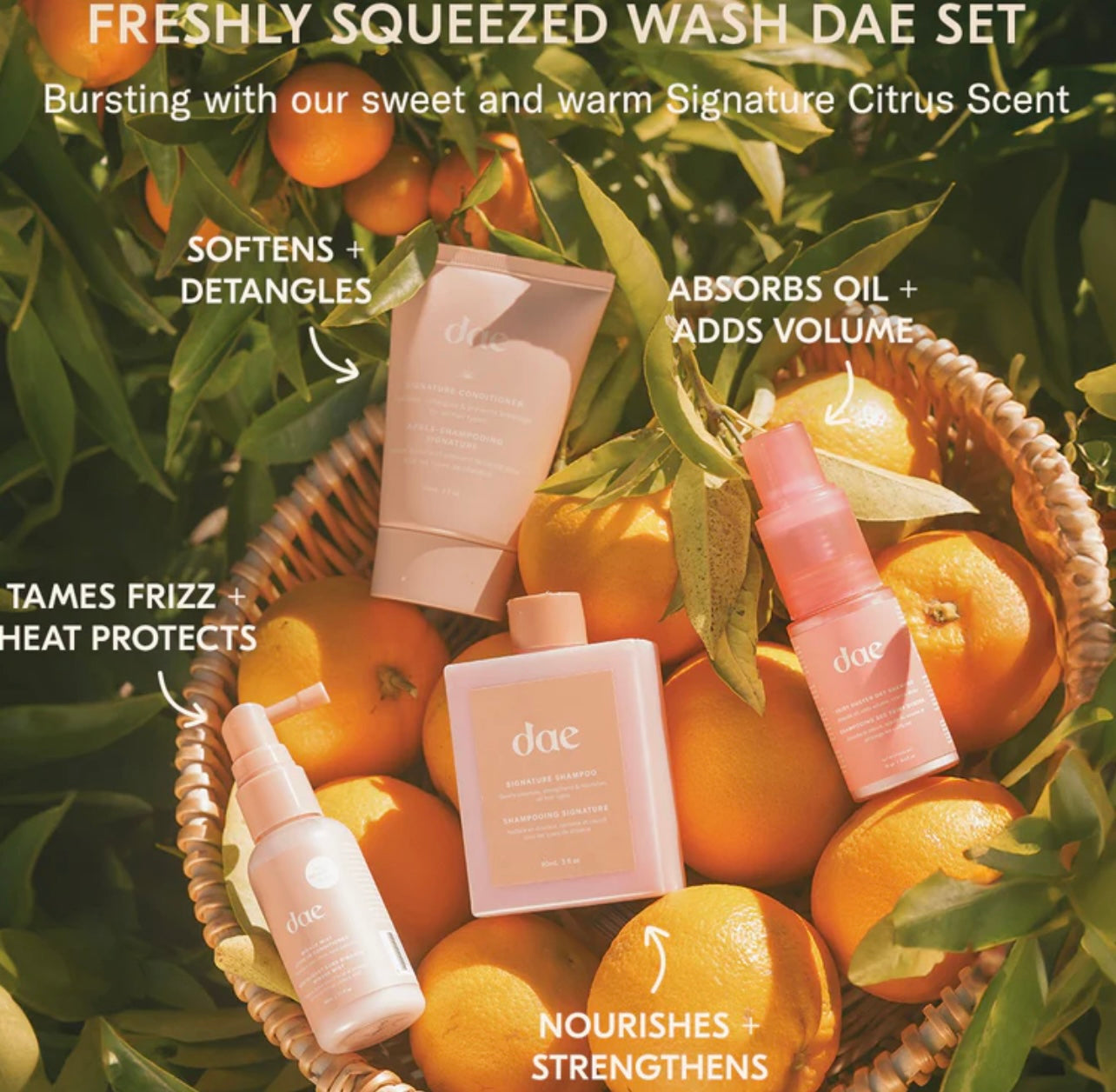 DAE Freshly Squeezed Wash Set | Limited Edition