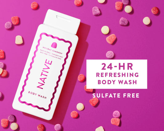Native Body Wash – Holiday Gumdrop (18 fl oz)