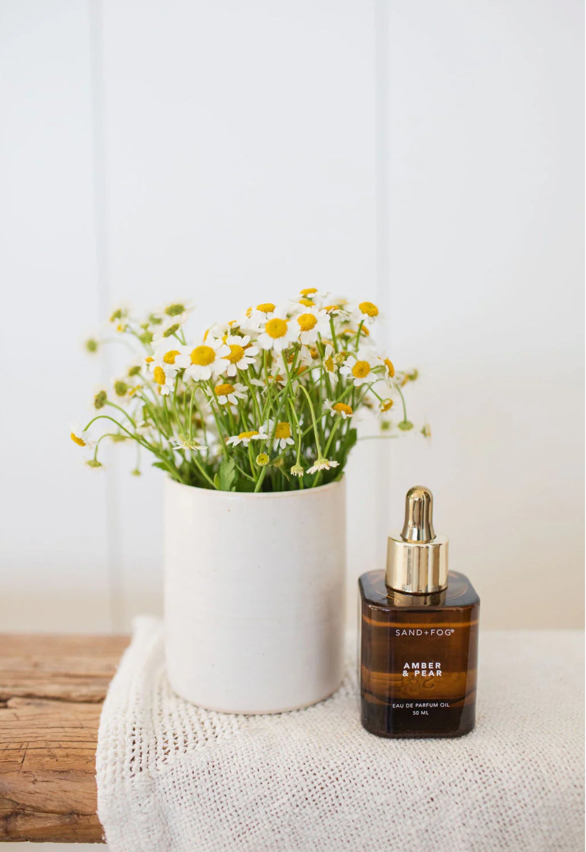 Sand + Fog Coconut & Sandalwood Perfume Oil (50ml Dropper)