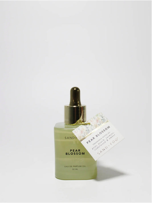 Sand + Fog Pear Blossom Perfume Oil (50ml Dropper)