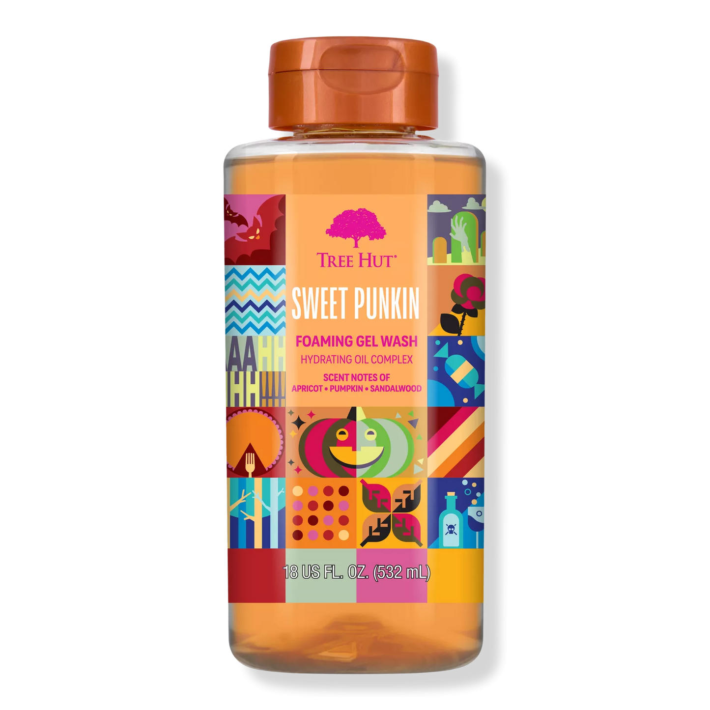 Tree Hut – Sweet Punkin Foaming Gel Body Wash (18 oz.)