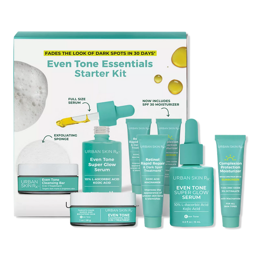 Urban Skin Rx – Even Tone Essentials Starter Kit | 4-Piece Set