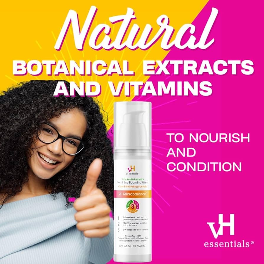 vH essentials Foaming Feminine Wash – pH Balanced Daily Cleansers
