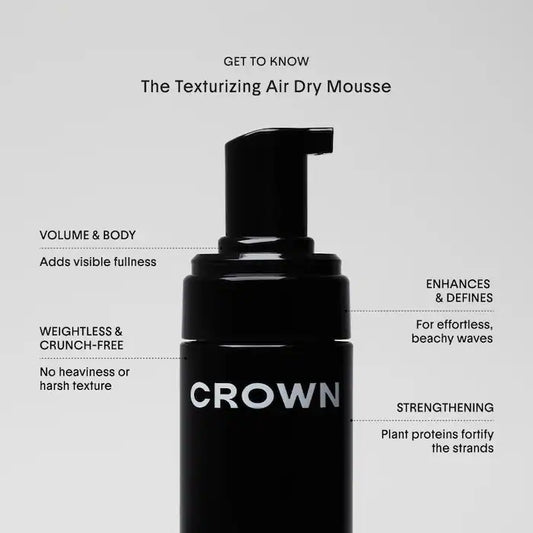 Crown Affair – The Texturizing Air Dry Hair Mousse