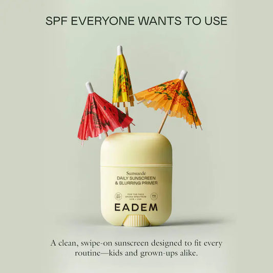 EADEM - Sunsuede SPF 50+ Lightweight Sunscreen & Blurring Primer Stick