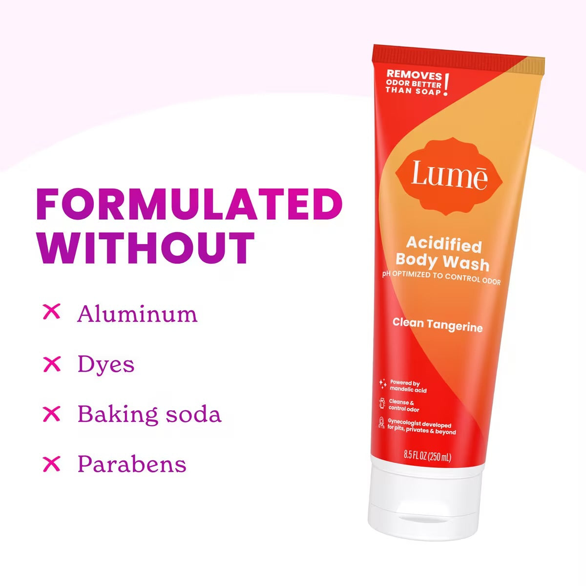 Lume – Acidified Body Wash (12oz)