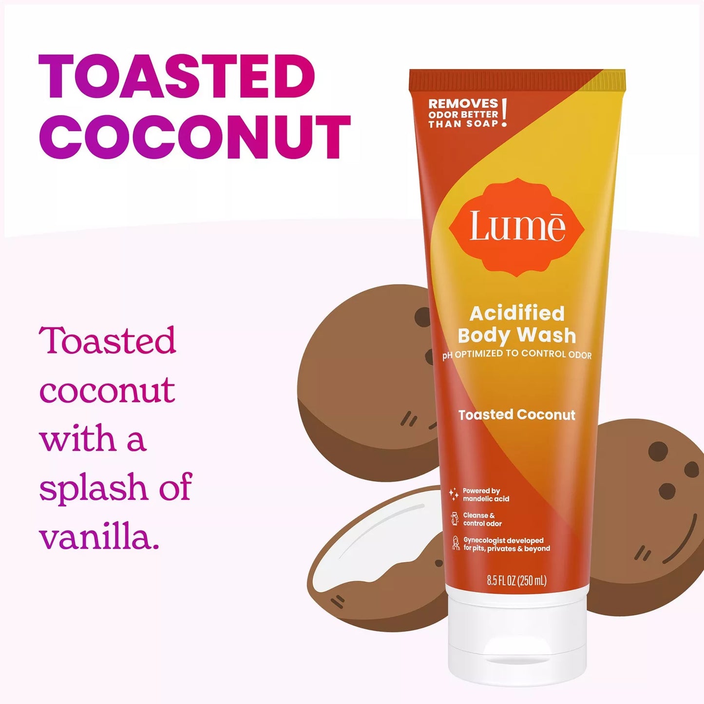Lume – Acidified Body Wash (12oz)