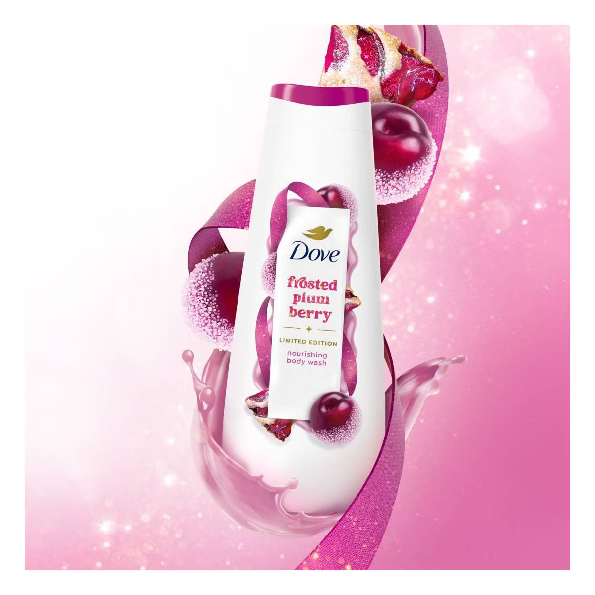 Dove – Limited Edition Holiday Treat Body Wash (Frosted Plum Berry, 20 fl oz)
