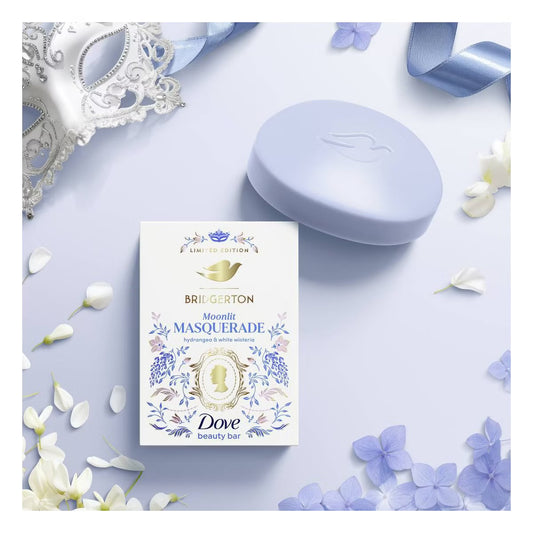 Dove x Bridgerton — Moonlit Masquerade Limited Edition Bar Soaps (4-Count, 15 oz total)