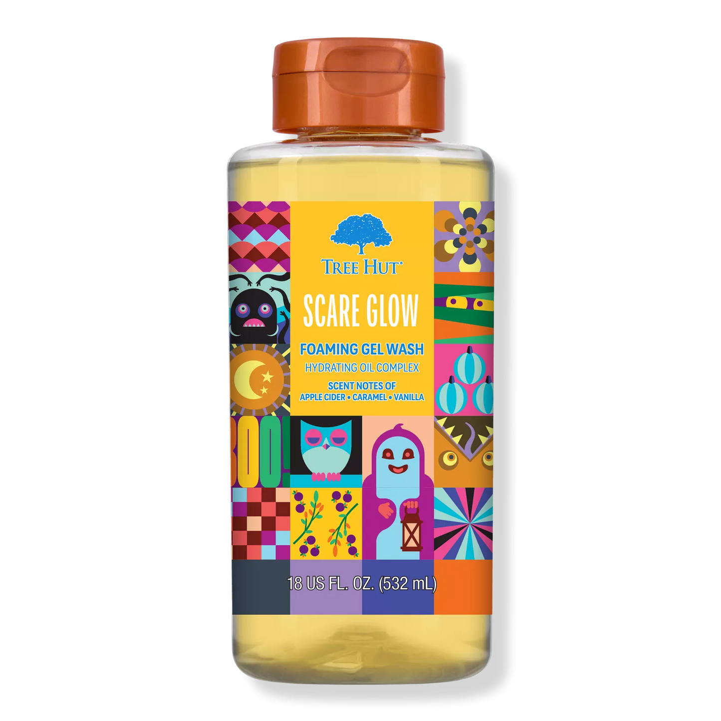 Tree Hut – Scare Glow Foaming Gel Body Wash (18 oz.)