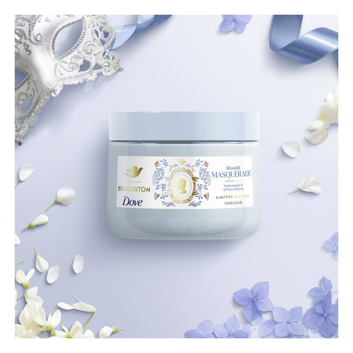 Dove x Bridgerton — Moonlit Masquerade Limited Edition Body Scrub (15 oz)