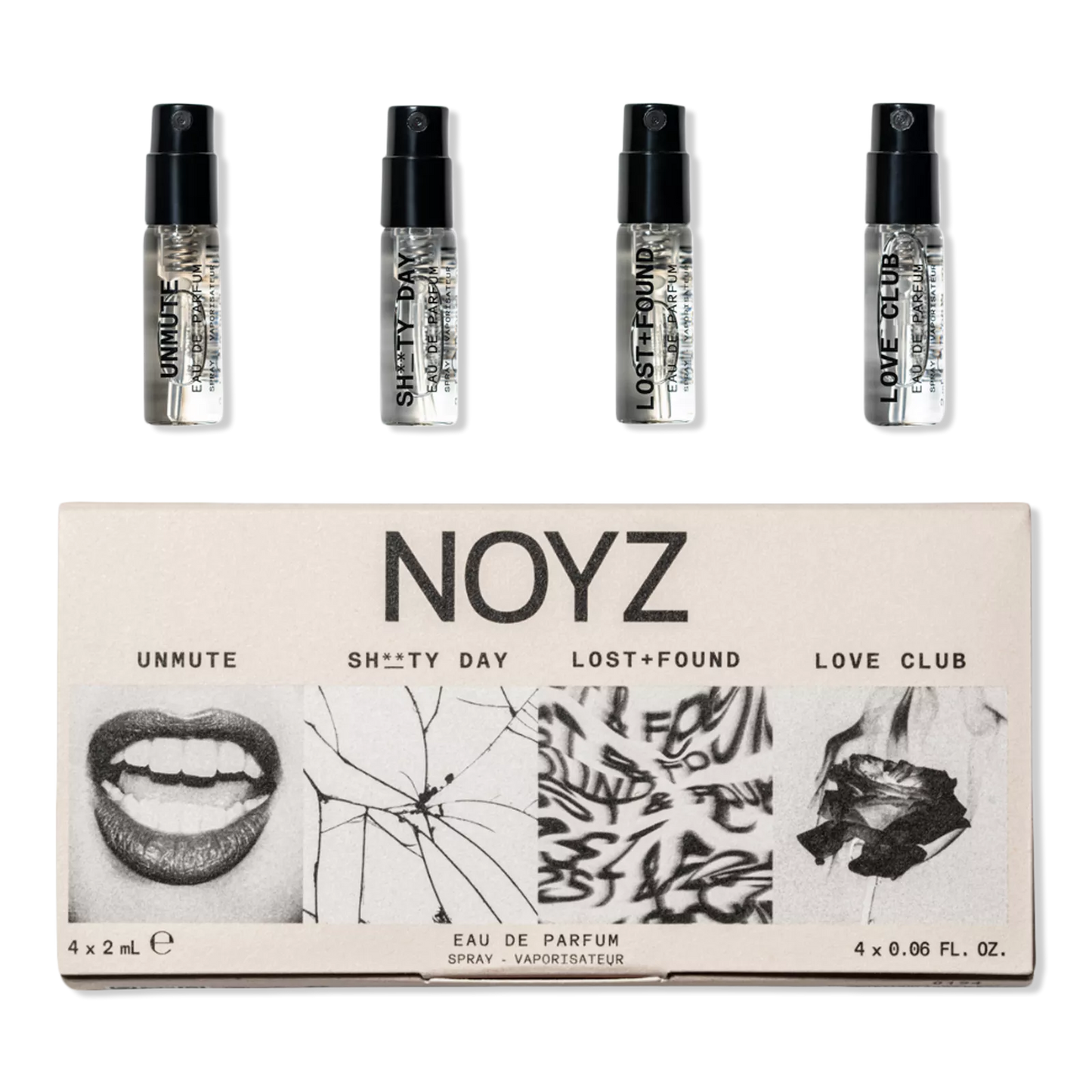 NOYZ – Discovery Kit Eau de Parfum (4 × 0.06 oz)