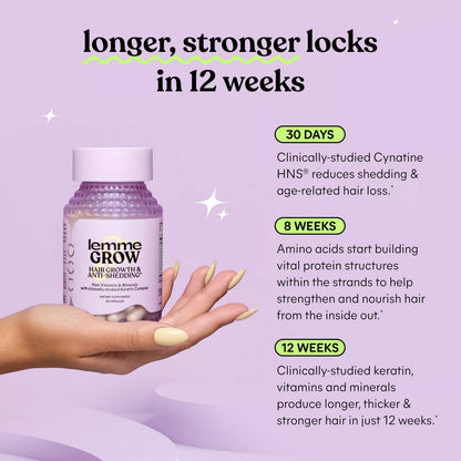 Lemme Grow – Hair Growth Supplement (1 Month Supply)