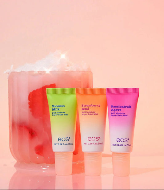 EOS – Pink Paradise Mini Super Balm Trio