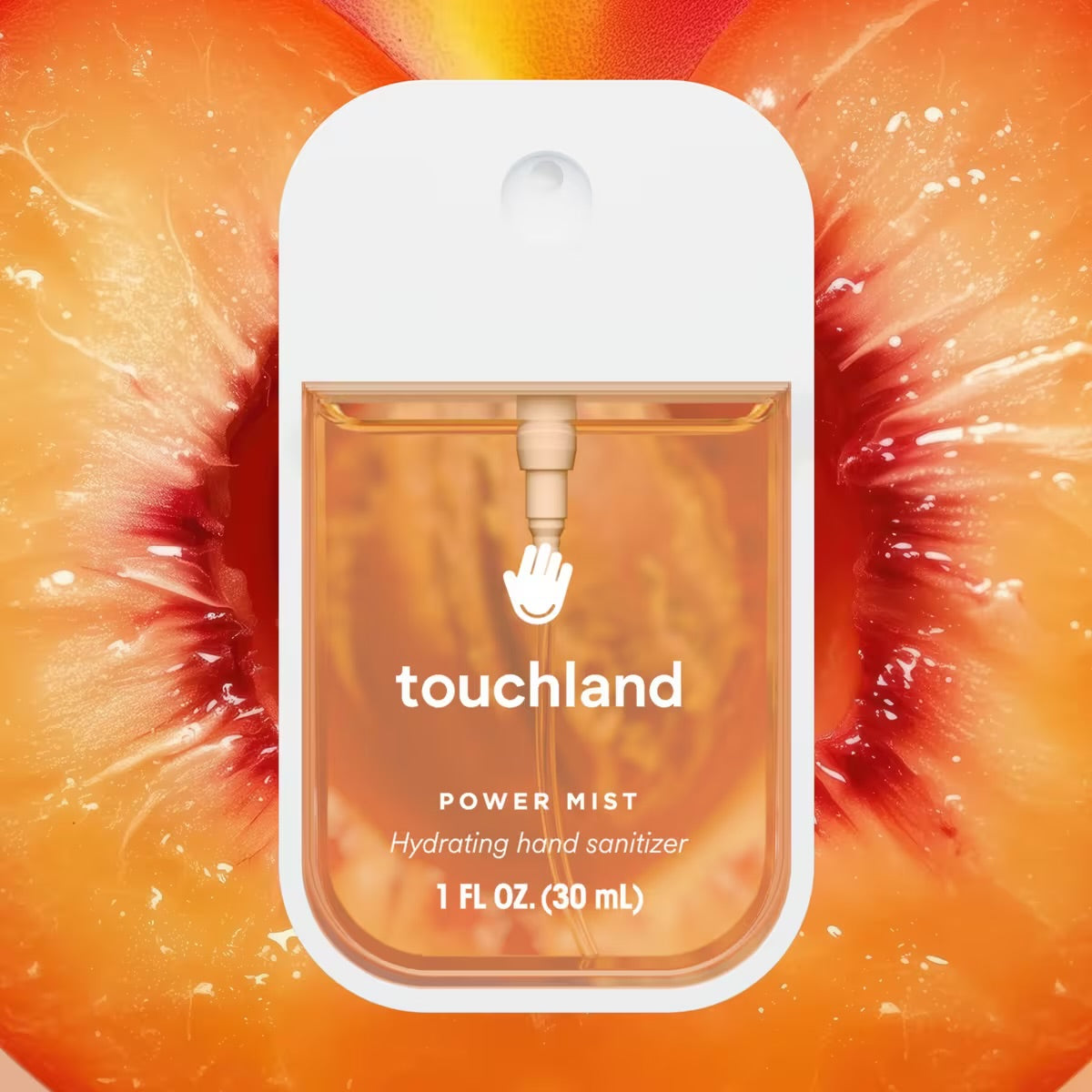 Touchland Power Mist Hydrating Hand Sanitizer – Velvet Peach | 30ml