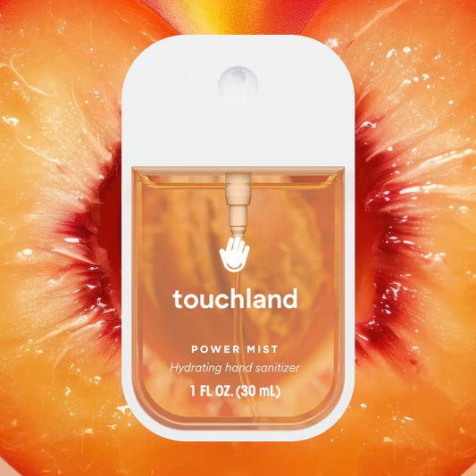 Touchland Power Mist Hydrating Hand Sanitizer – Velvet Peach | 30ml