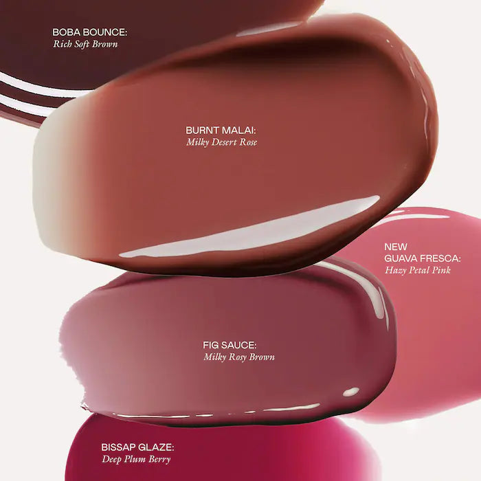EADEM – Le Chouchou Exfoliating + Softening Peptide Lip Balm - Boba Bounce - Guava Fresca - hazy petal pink