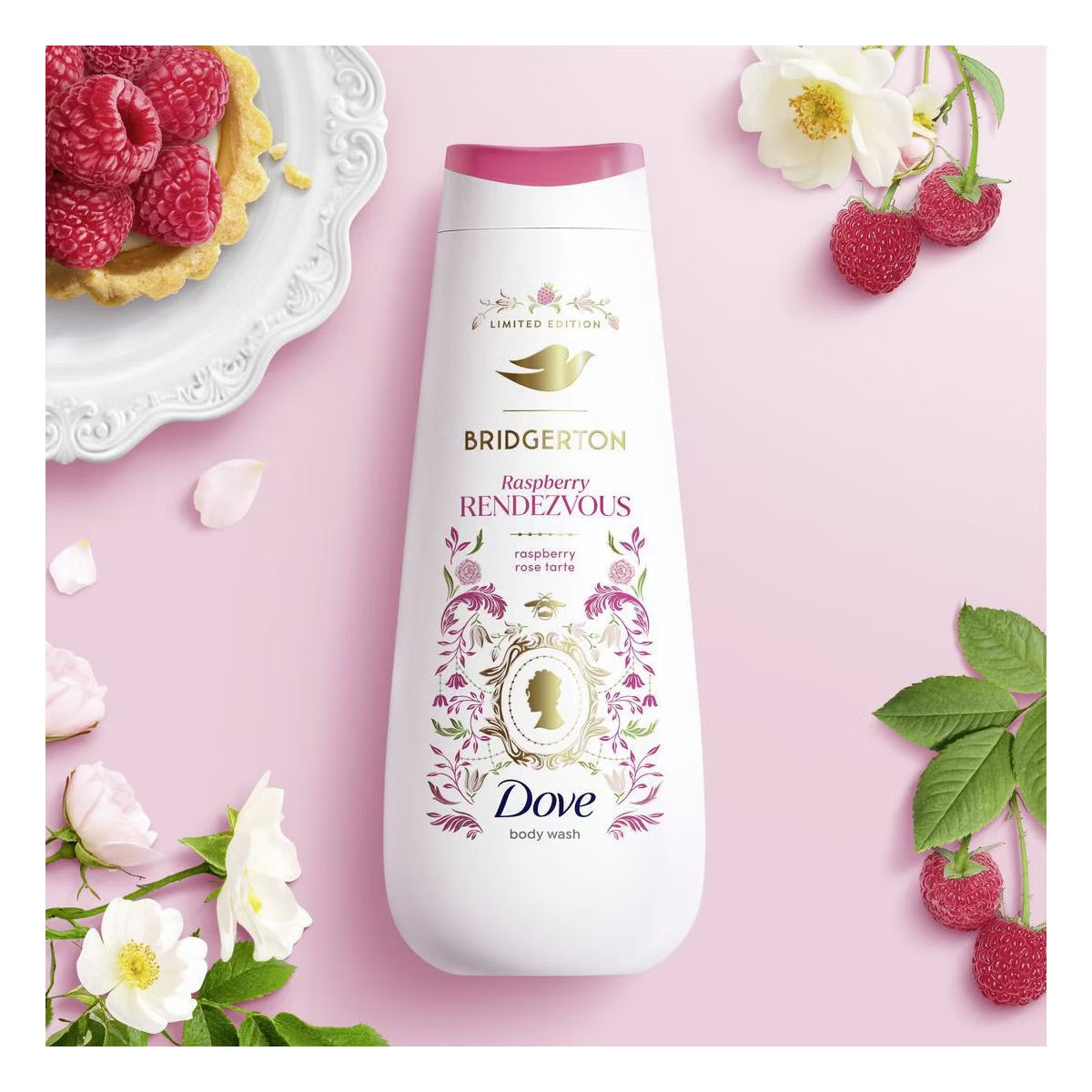 Dove x Bridgerton — Raspberry Rendezvous Limited Edition Body Wash (20 oz)