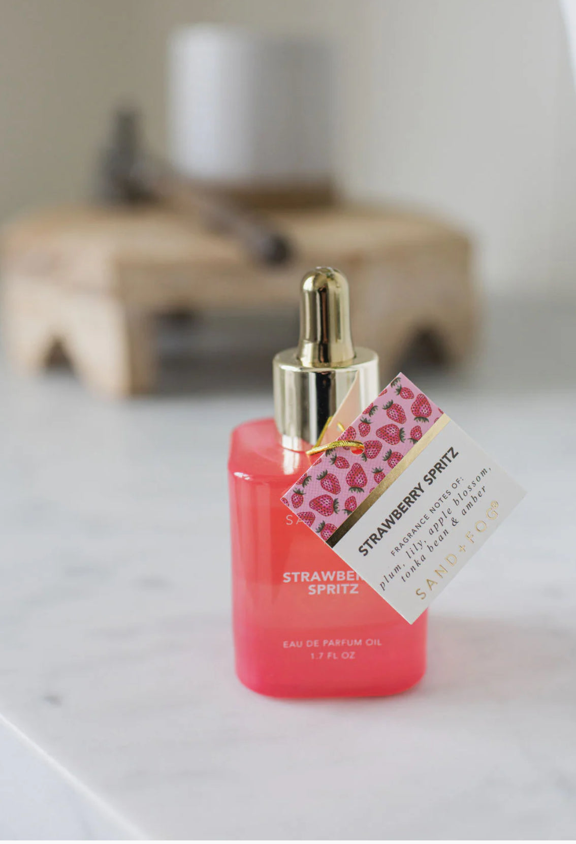 Sand + Fog Strawberry Spritz Perfume Oil (50ml Dropper)