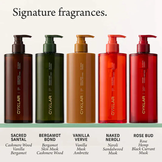 CYKLAR – Sensorial Body Wash for Moisture Barrier