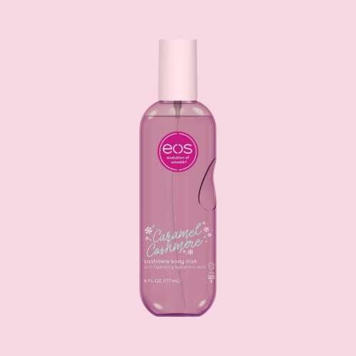 eos – Holiday Body Mist: Caramel Cashmere (6 fl oz)